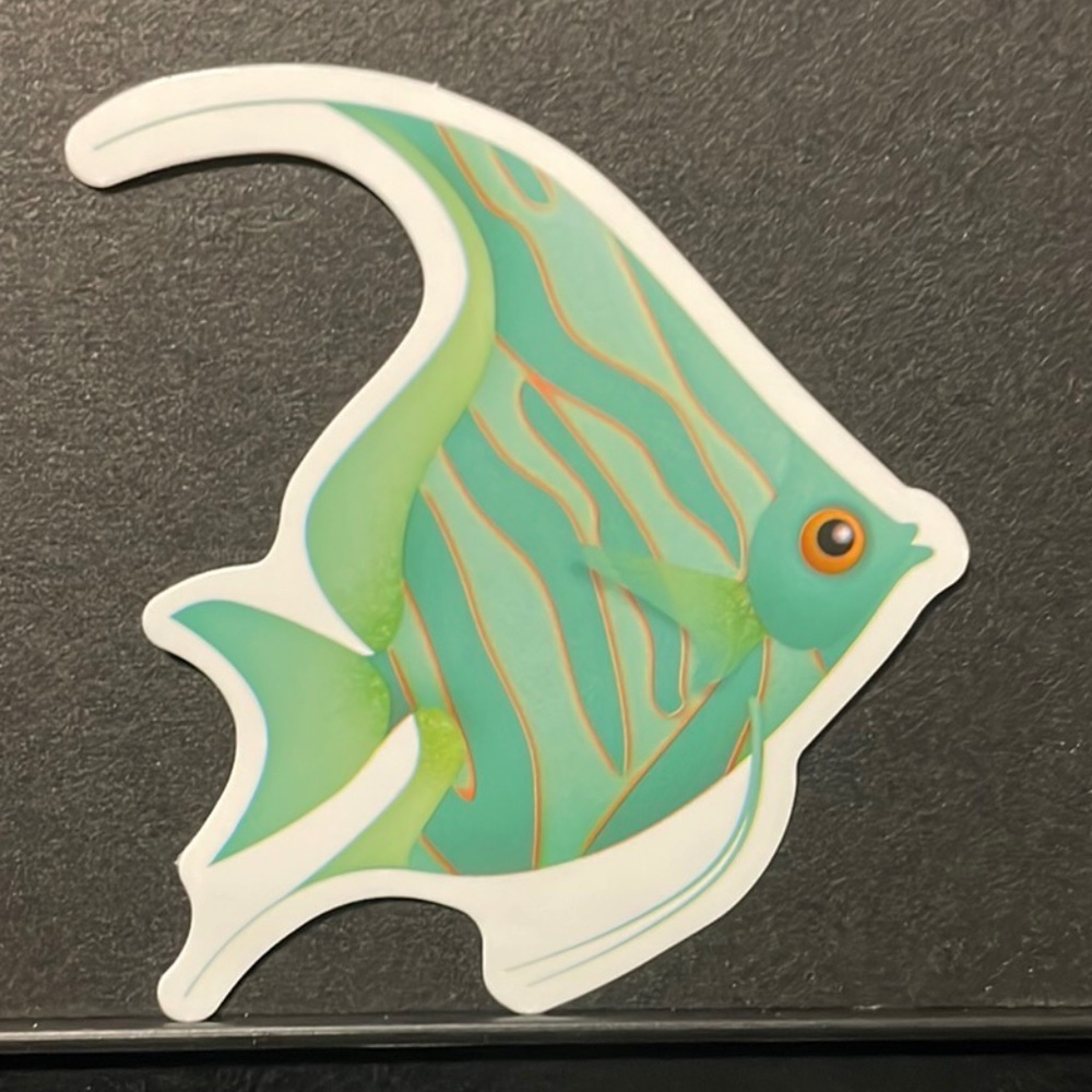 TROPICAL FISH STICKER